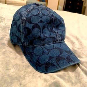 Coach Denim Baseball Hat